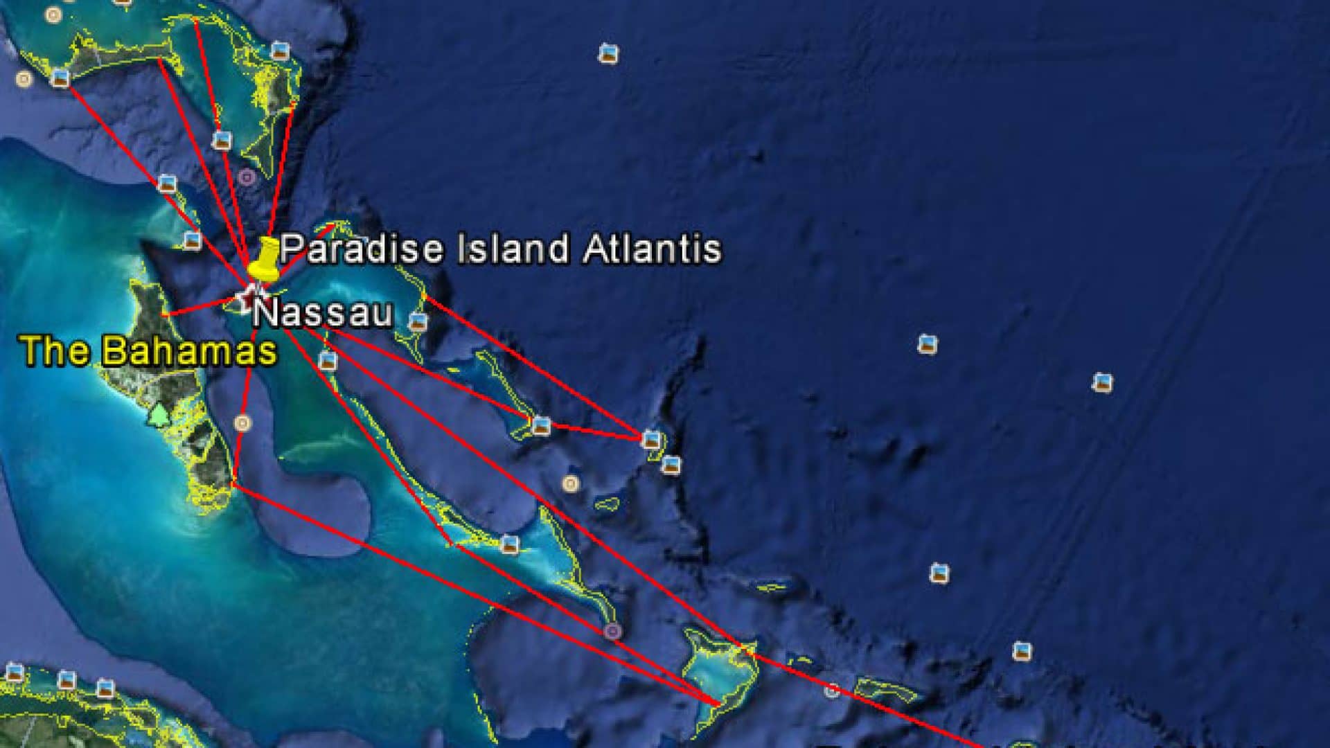 Bahamas-Routes-Map